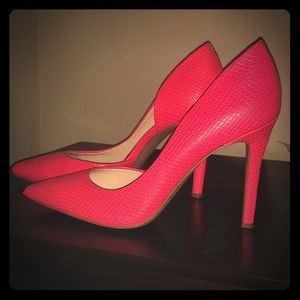 Barbie pink Jessica Simpson heels.